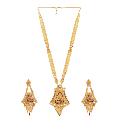 1Gm Gold Plated Jewellery Set For Women