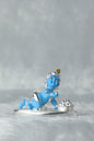 Laddu Gopal Silver plated with blue Colour || Kanha Ji