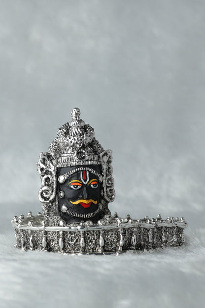 Mahakal Shivling Silver plated Antique Finish || Shivling