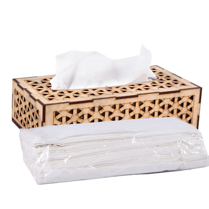 Wooden Tissue Paper Holder Box, Dining Table Tissue Stand, Car Bathroom Tissue Holder Box, Tissue Storage Organizer Box